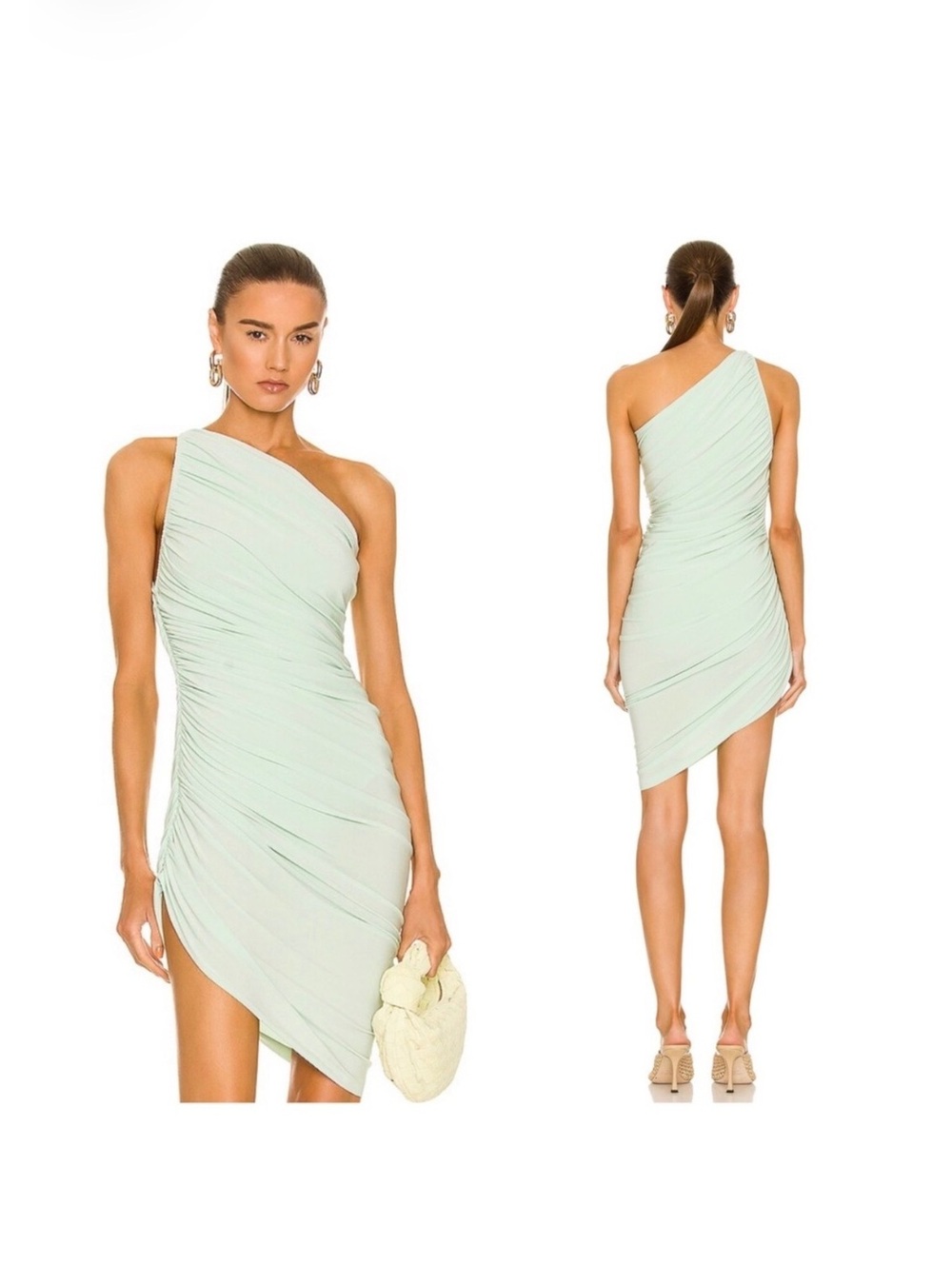 Norma Kamala Diana Mini Dress in Seafoam